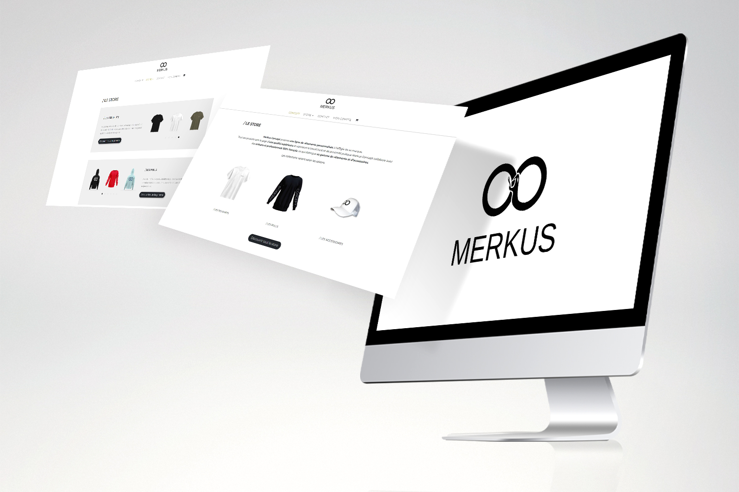 création site internet web e-commerce vitrine merkus concept fg communication